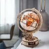 Gralios Elite TerraOrb™ - Illuminated 3D Wooden Globe