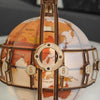 Gralios Elite TerraOrb™ - Illuminated 3D Wooden Globe