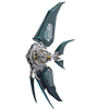 Gralios Elite Angelfish Celestial Mechanica™ Metal Art Decor
