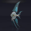 Gralios Elite Angelfish Celestial Mechanica™ Metal Art Decor