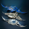 Gralios Elite MantaMotion™ Kinetic Sculpture - Fluid Glow