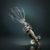 Gralios Elite AbyssalMechanica™ - Ornate Metal Squid Sculpture