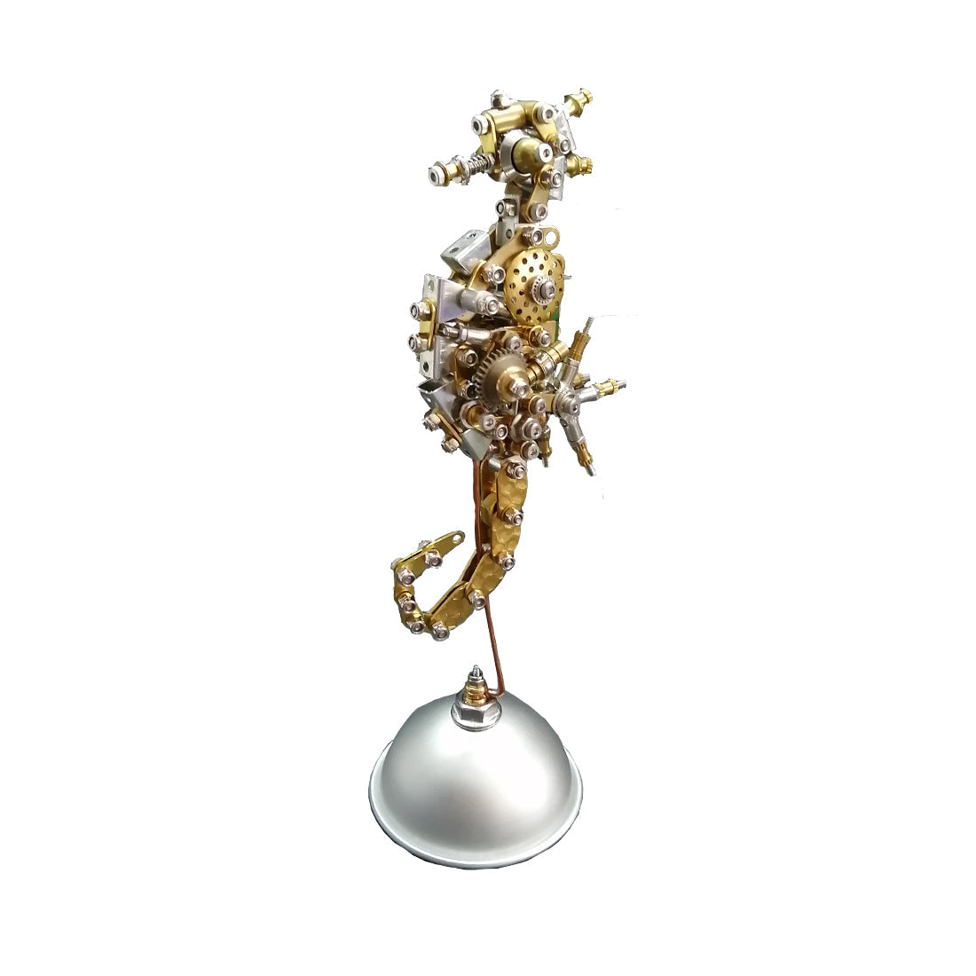 3d-diy-steampunk - 3D DIY Steampunk Miniature Seahorse Metal Model Building Kit