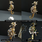 3d-diy-steampunk - 3D DIY Steampunk Miniature Seahorse Metal Model Building Kit