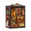 Christmas Shop Souvenir Gift Store 3D Wooden DIY Miniature House Building Kit 264PCS